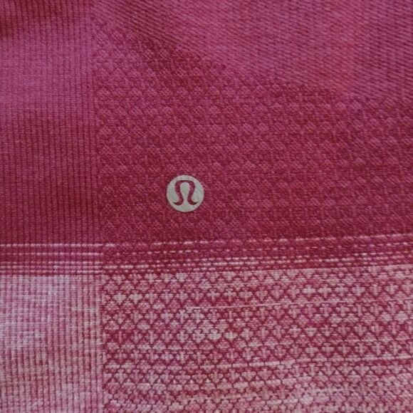 Lululemon pink leggings Seamless Street Crop Ombre purple to pink - Picture 3 of 13